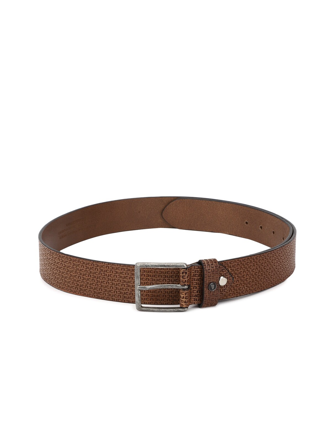 

Van Heusen Men Brown Leather Belt