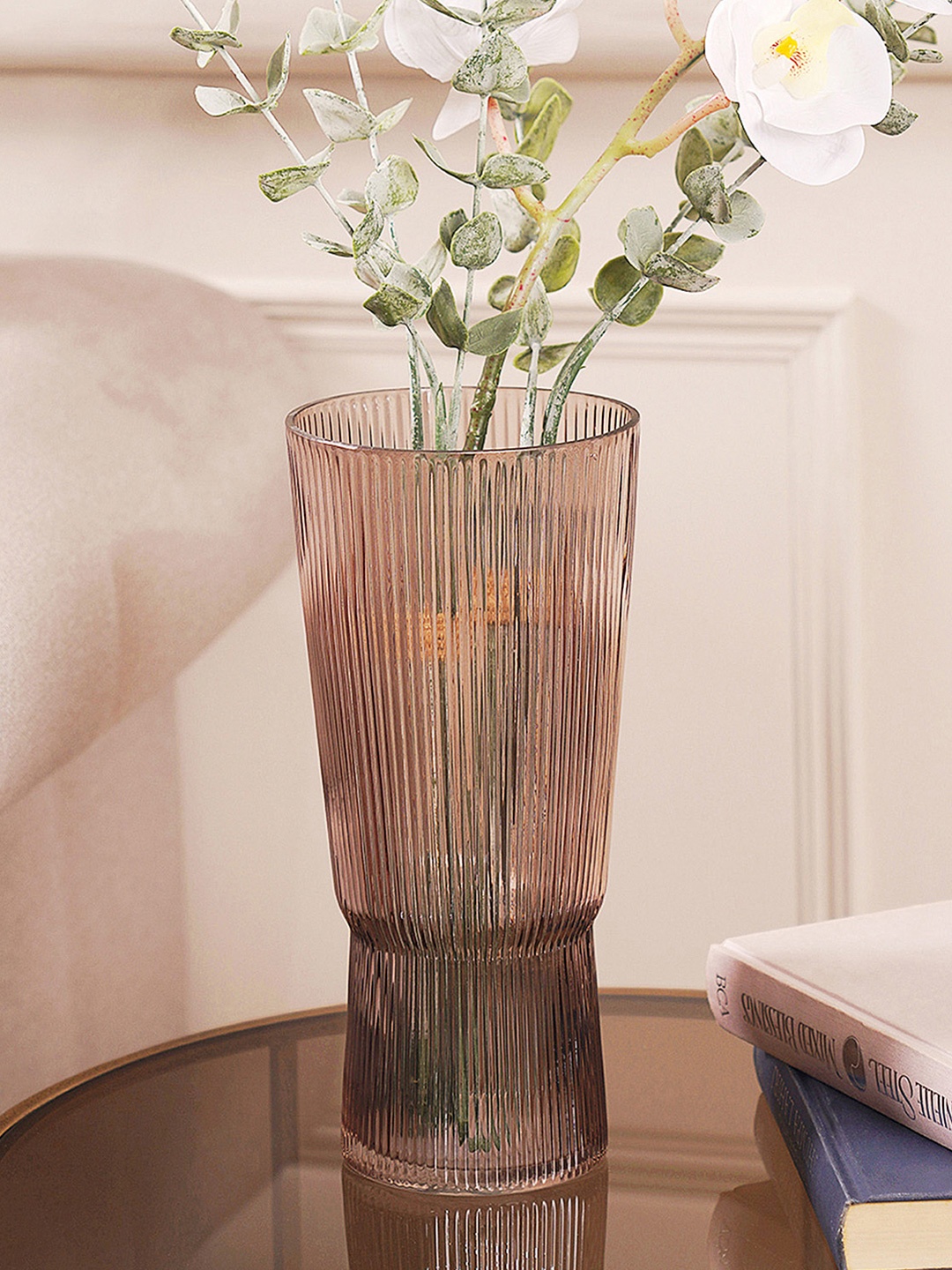 

Pure Home and Living Brown Textured Vase