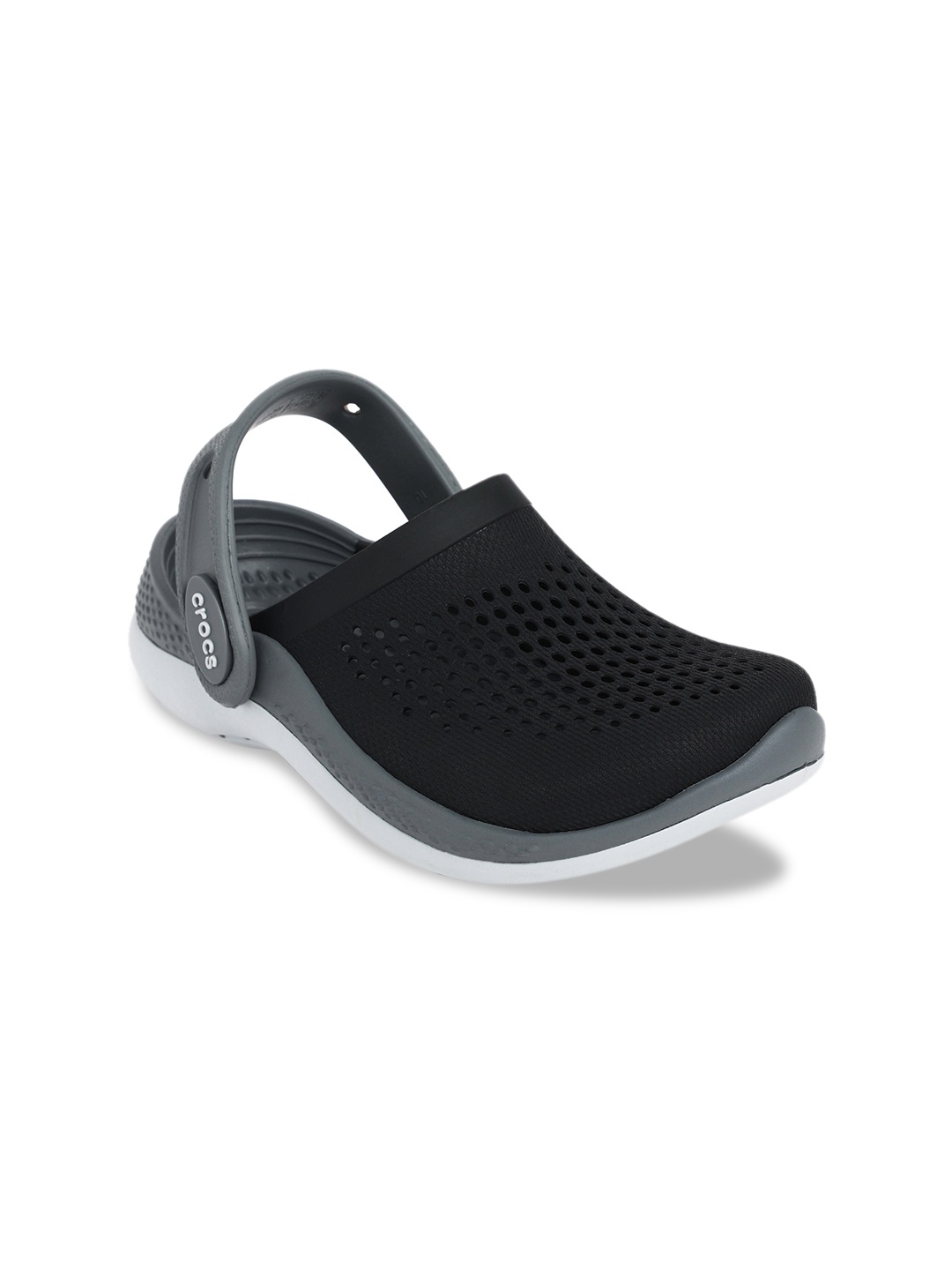 

Crocs Unisex Kids Black & Grey LiteRide 360 Clogs Sandals