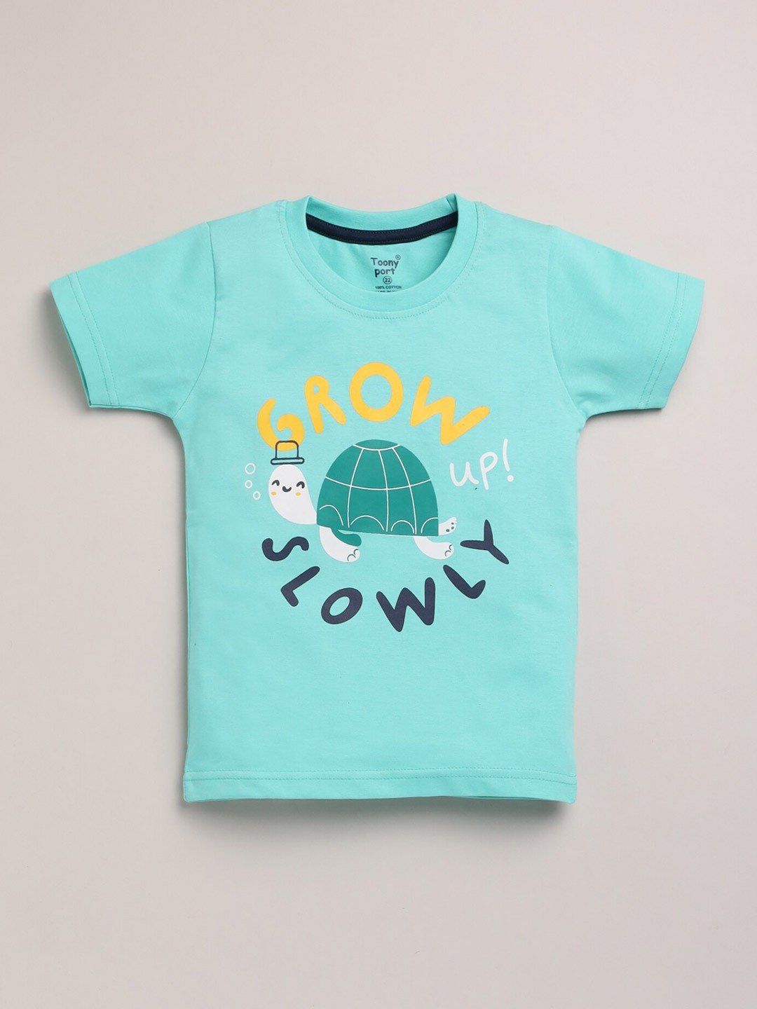 

Toonyport Boys Blue Printed T-shirt