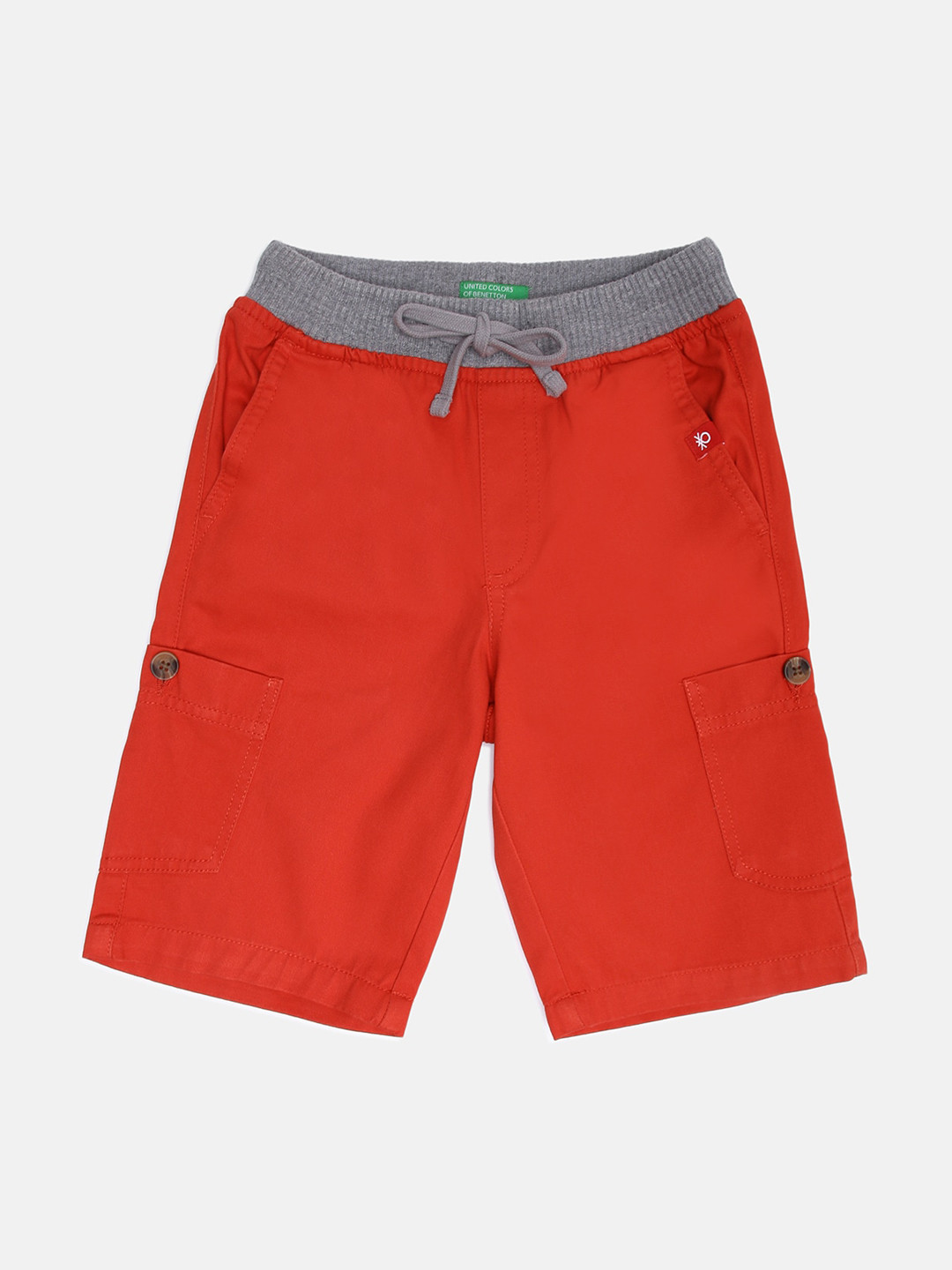 

United Colors of Benetton Boys Red Shorts