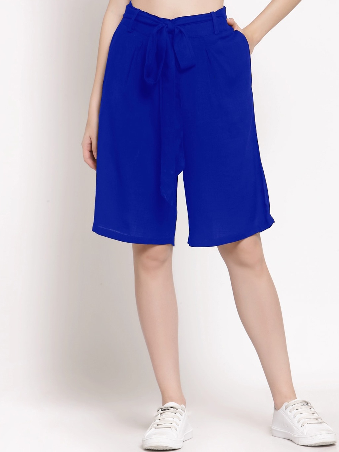 

PATRORNA Women Navy Blue Outdoor Antimicrobial Technology Shorts