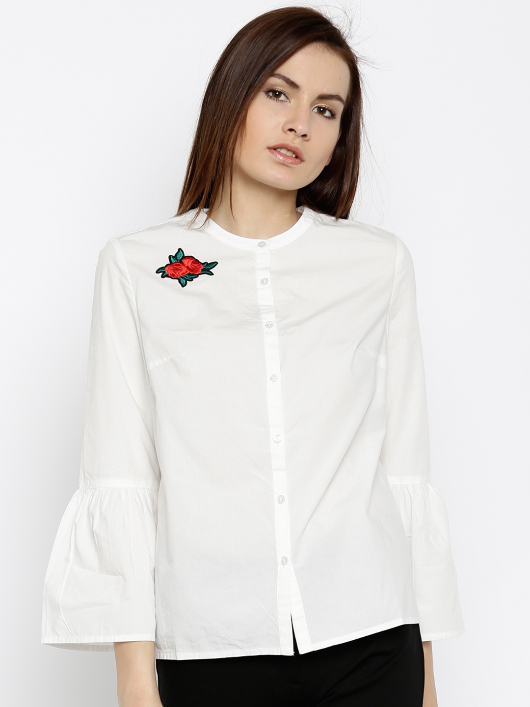 

Vero Moda Women White Shirt Style Top