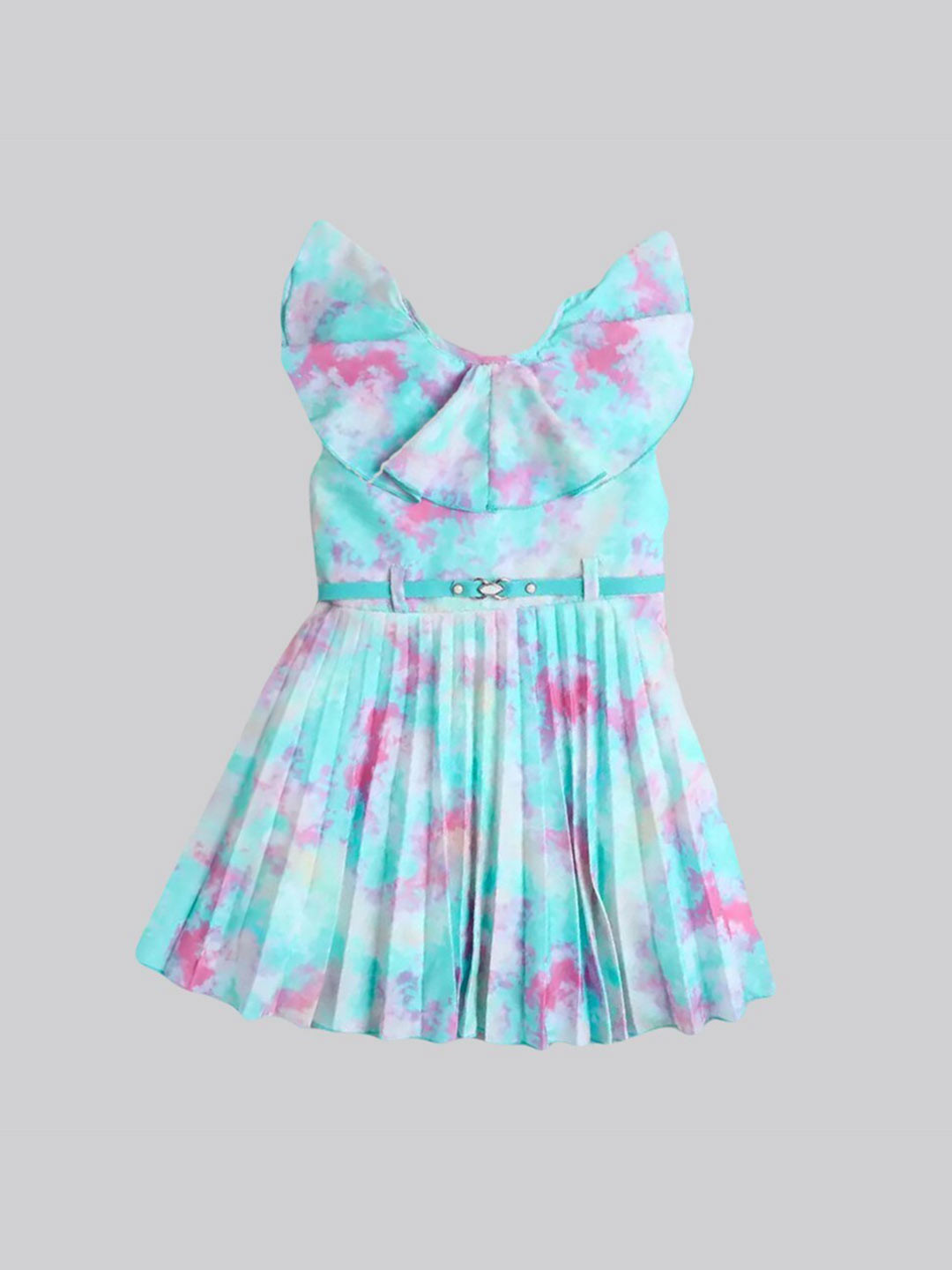 

The Magic Wand Blue & Pink Floral Dress