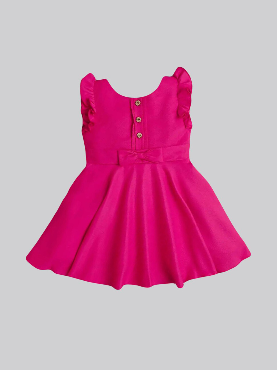 

The Magic Wand Pink Fit and Flare Dress