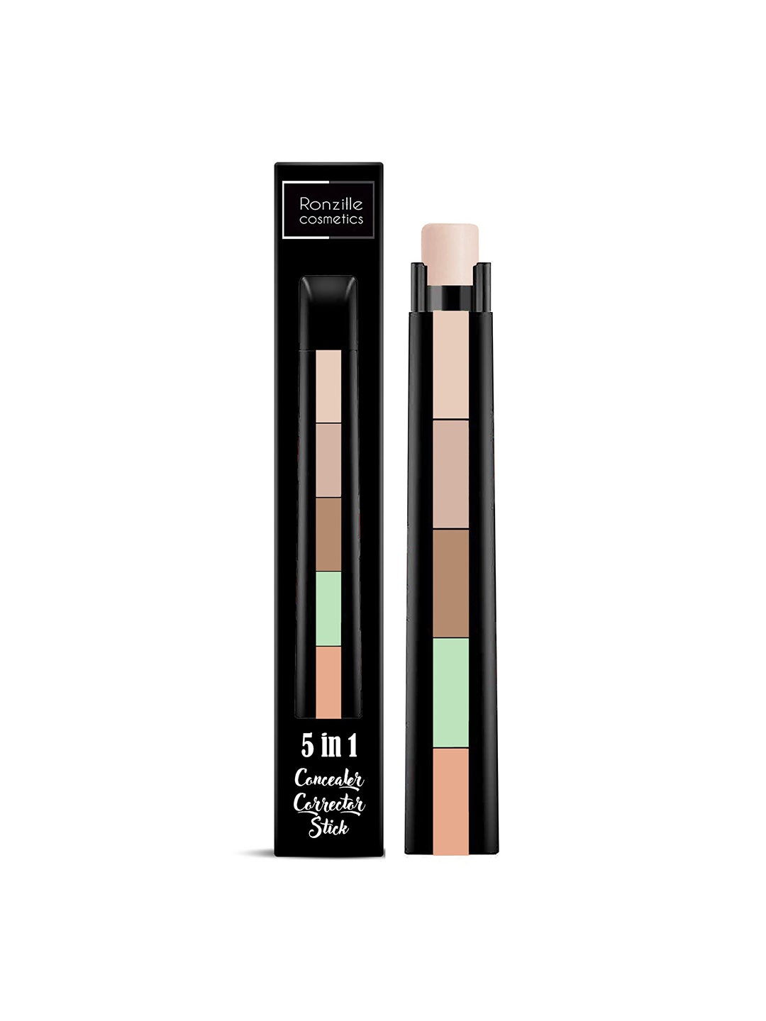 

Ronzille 5 In 1 Concealer Corrector Stick - Shade F, Multi