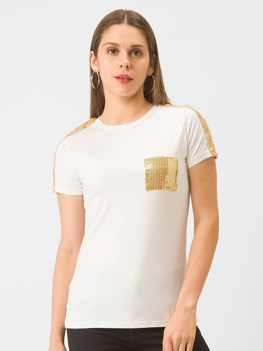 

Globus Women White T-shirt