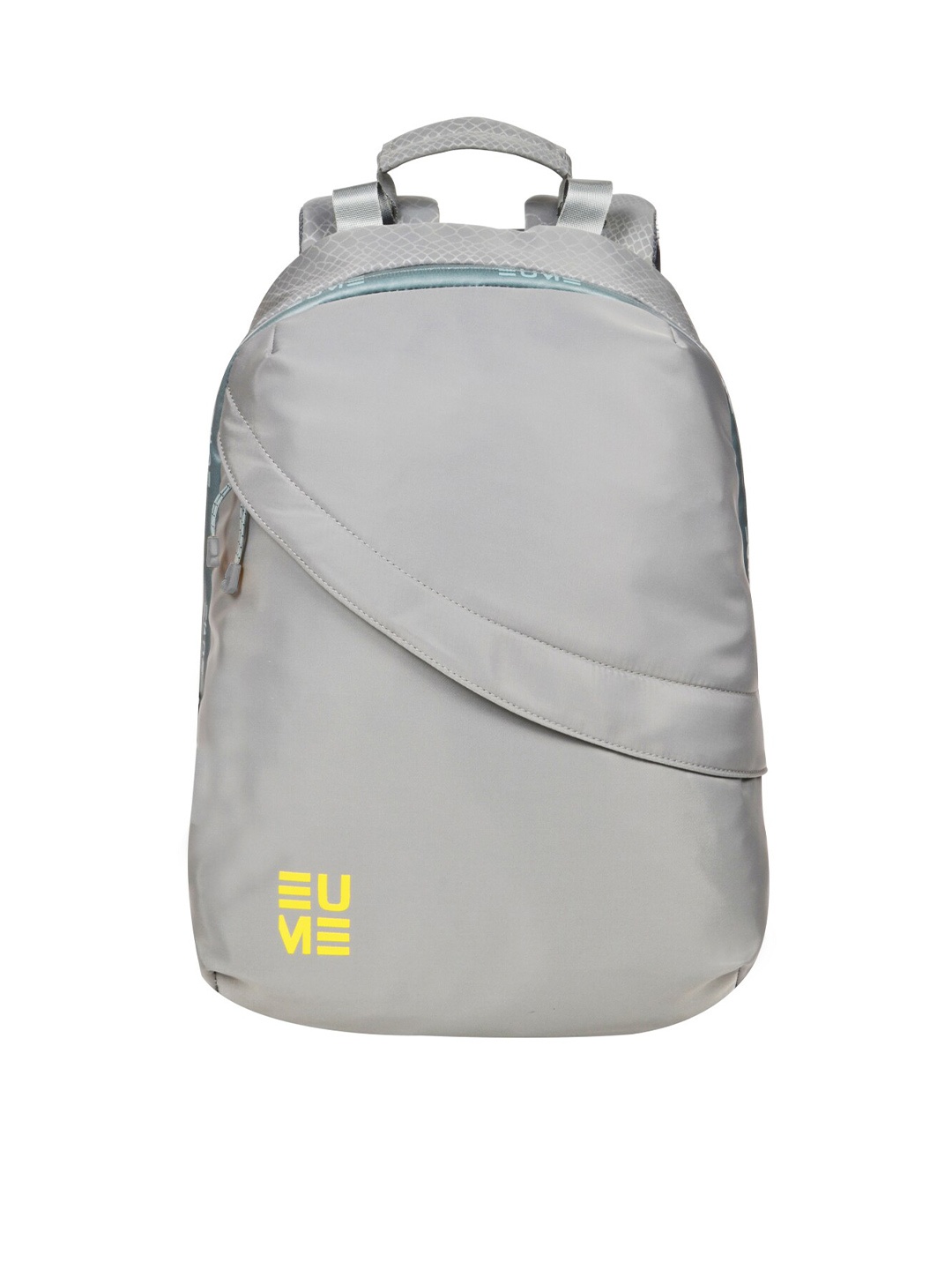 

EUME Unisex Grey Solid Backpack