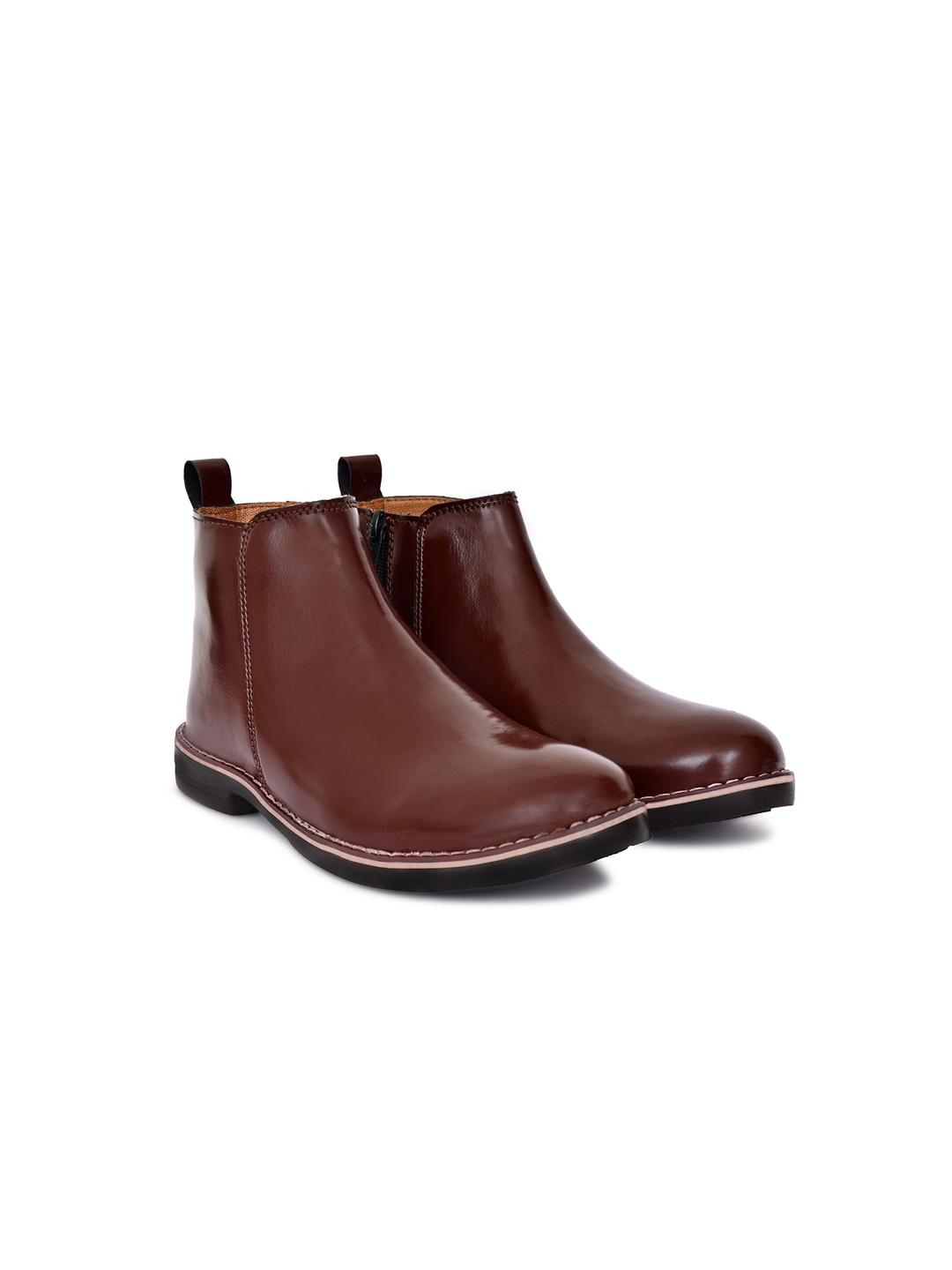 

BRATVA Boys Brown Chelsea Boots