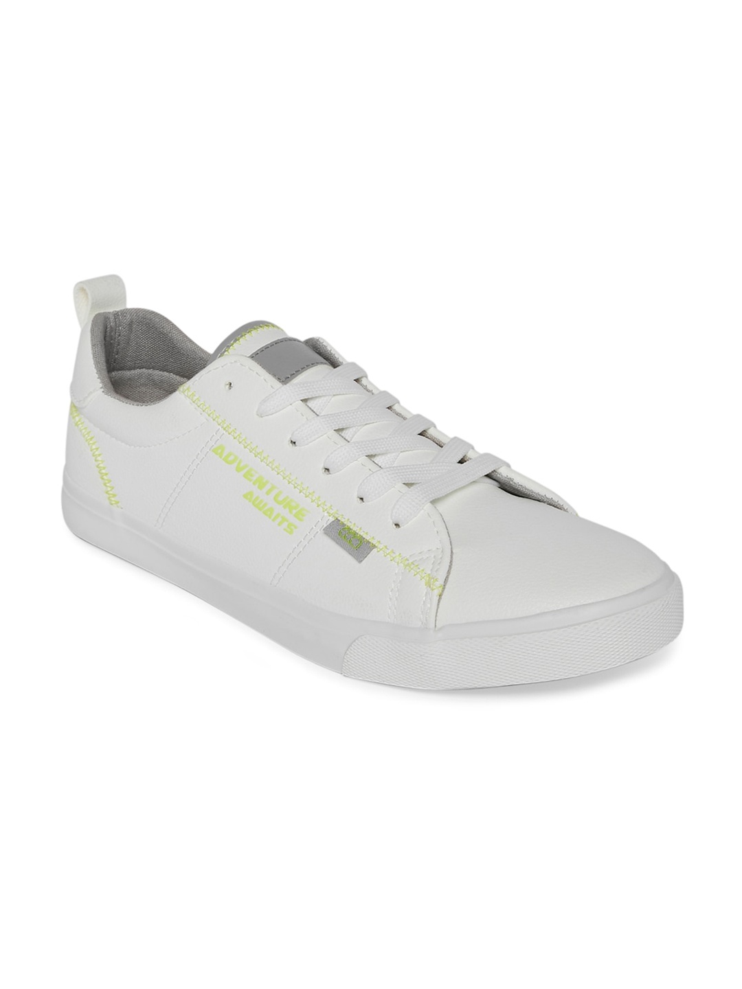 

Ajile by Pantaloons Men White PU Sneakers