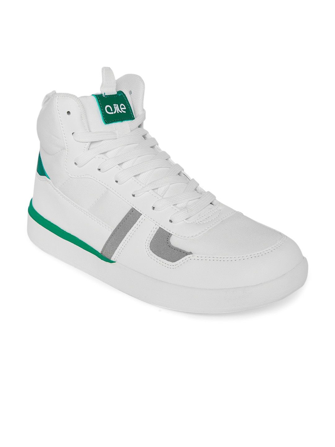 

Ajile by Pantaloons Men White Printed PU Sneakers