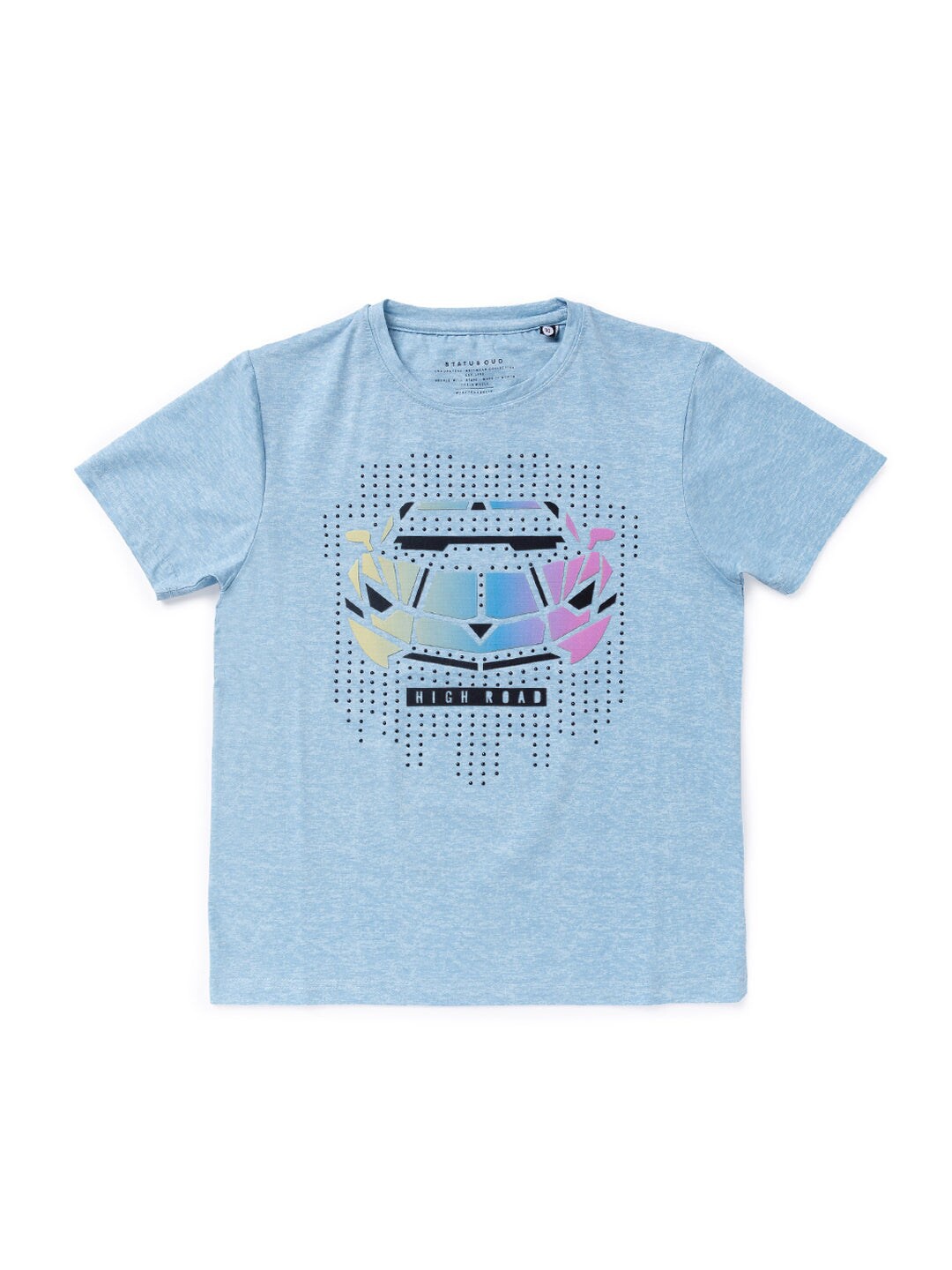 

Status Quo Boys Blue Graphic Printed Regular T-shirt