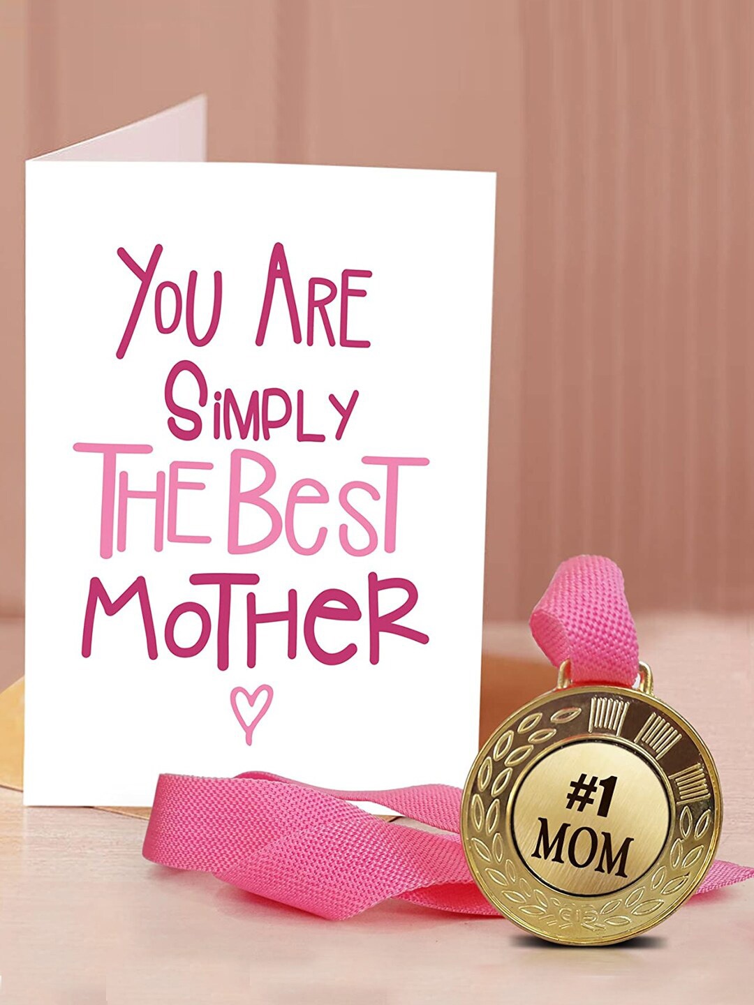 

TIED RIBBONS White & Pink Mothers Day Gift Set