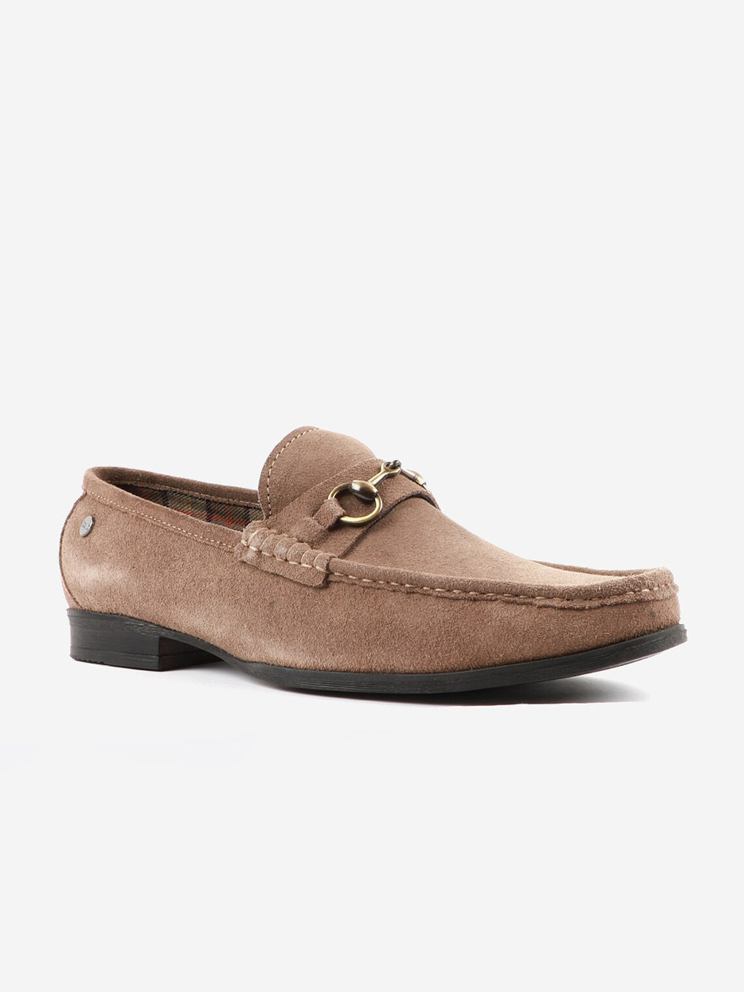 

Carlton London Men Brown Leather Loafers