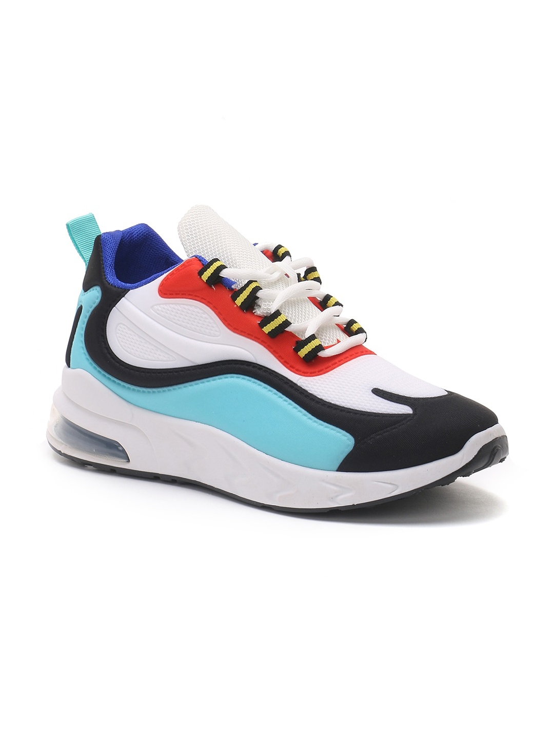

London Rag Men Blue Colorblocked Sneakers