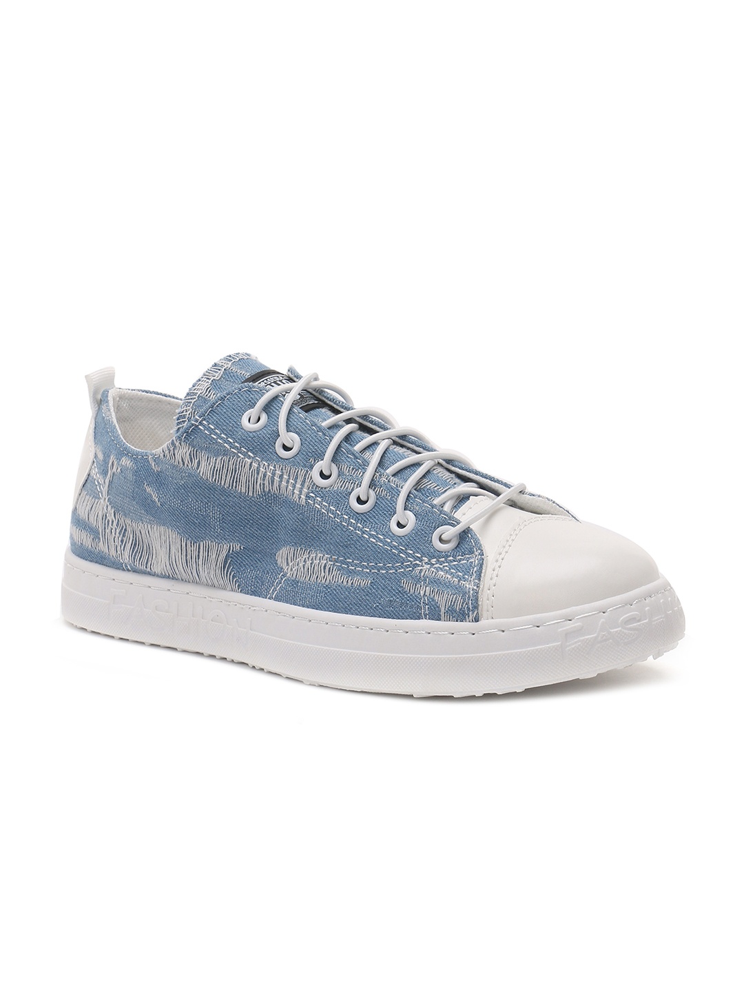 

London Rag Men Blue Denim Sneakers