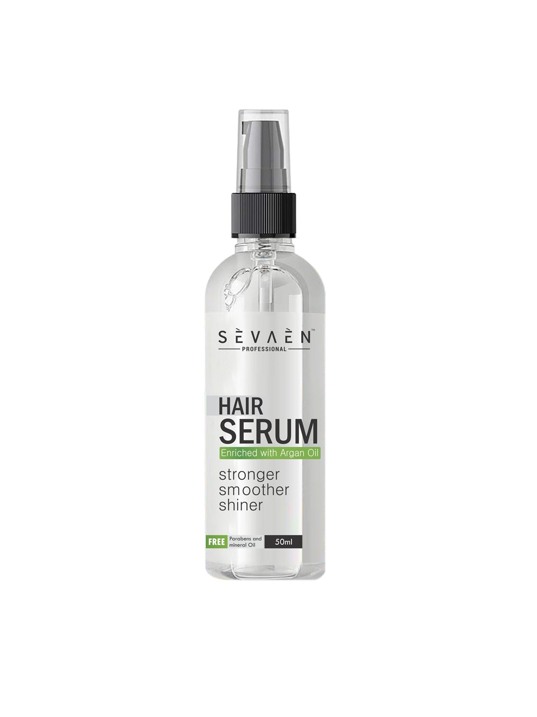 

SEVAEN Hair Serum for Silky & Smooth Hair with Almond, Argan Oil & Vitamin E - 50ml, White