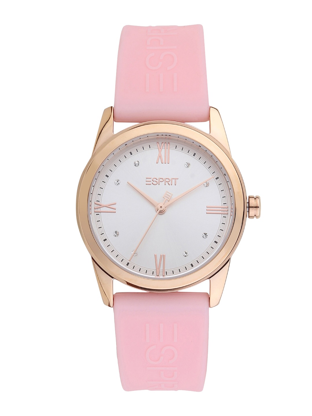 

ESPRIT Women White Dial & Stainless Steel Straps Analogue Watch ES1L217P1185