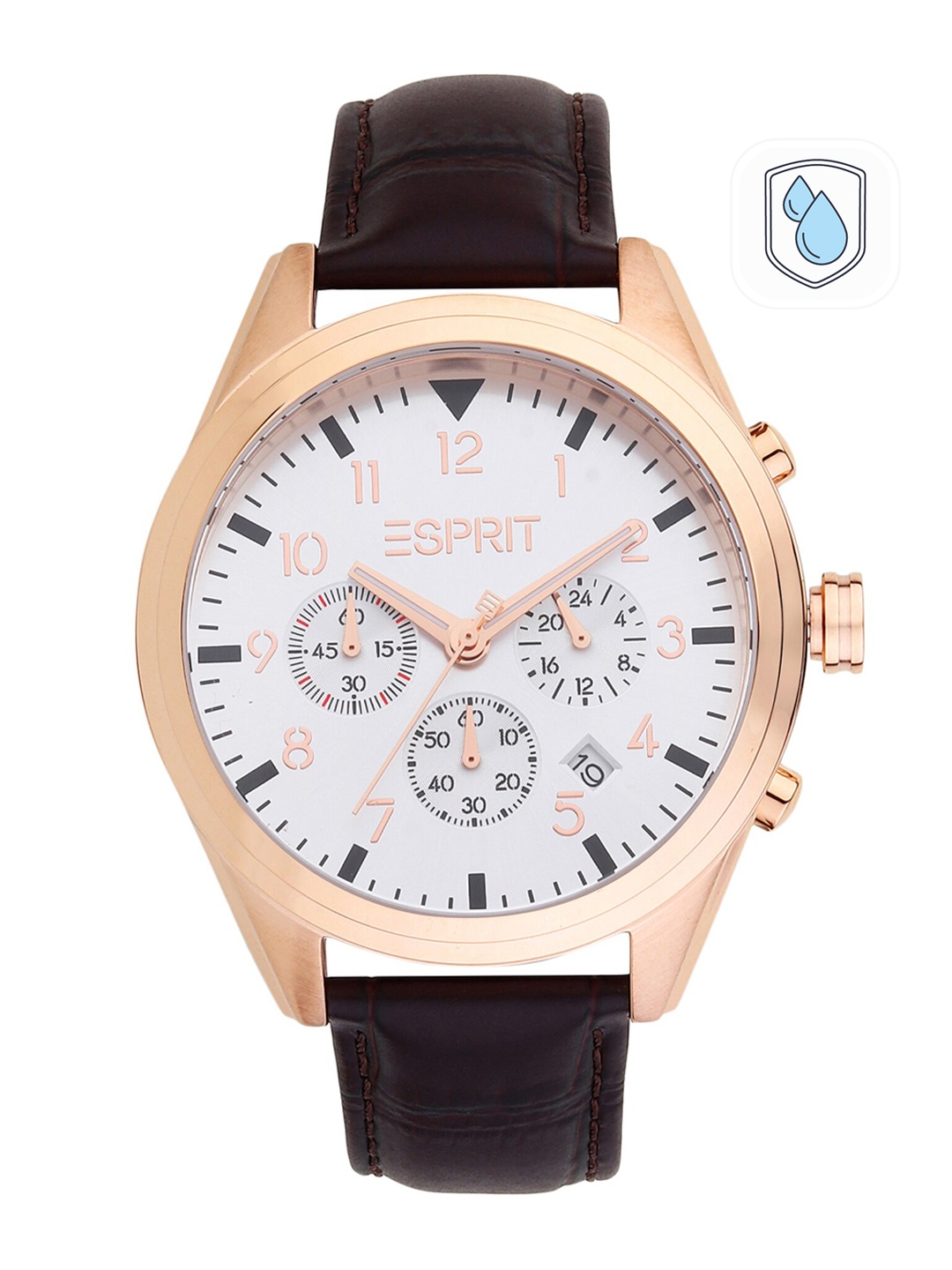 

ESPRIT Women White Dial Stainless Steel Straps Analogue Watch ES1G339L0045