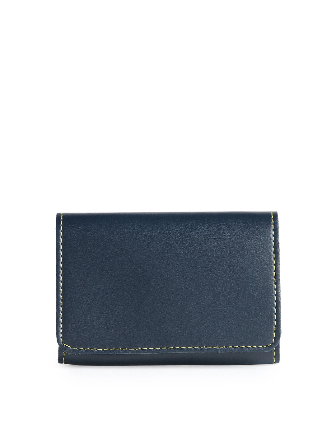 

CRUSSET Men Blue Card Holder