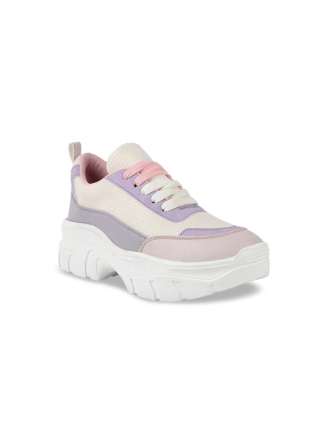 

Shoetopia Girls White Colourblocked Driving Shoes