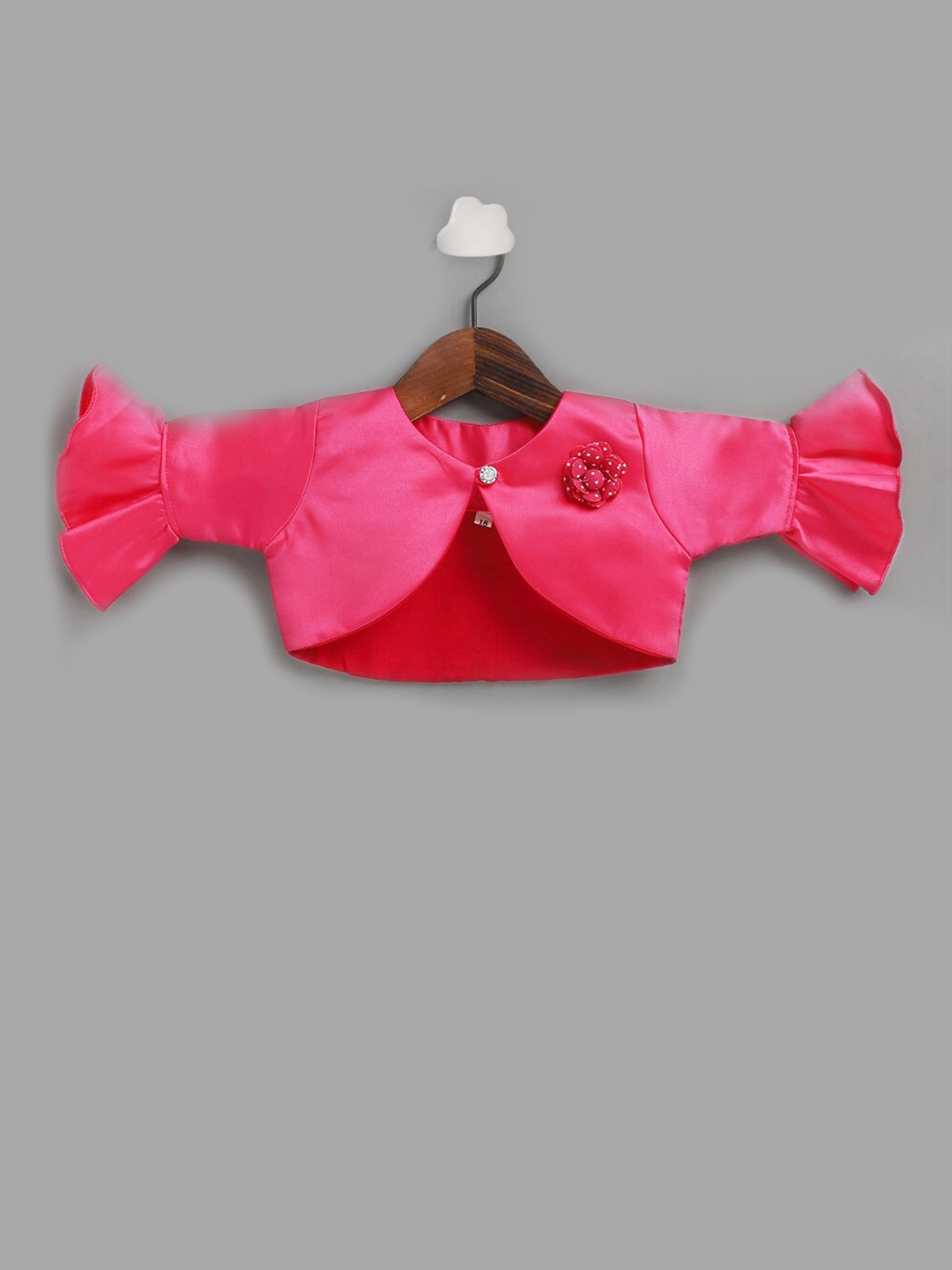 

The Magic Wand Girls Pink Party Crop Shrug