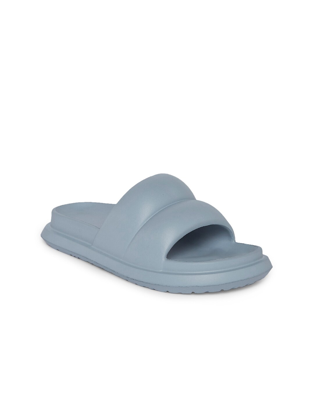 

Forever Glam by Pantaloons Women Rubber Sliders, Blue