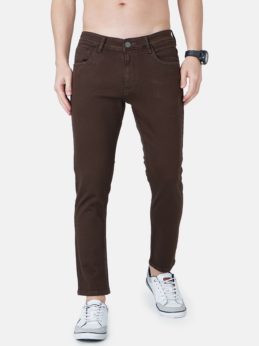 

Jean Cafe Men Coffee Brown Jean Super Skinny Fit Jeans