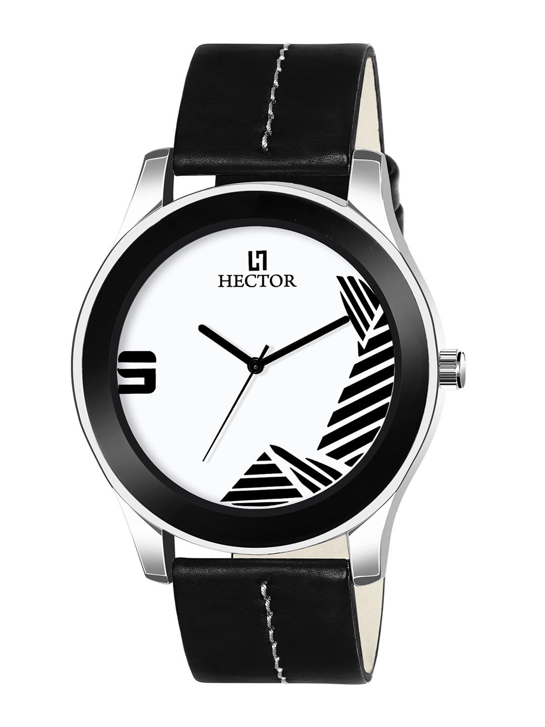 

HECTOR Men Black Printed Dial & Black Straps Analogue Watch HC03