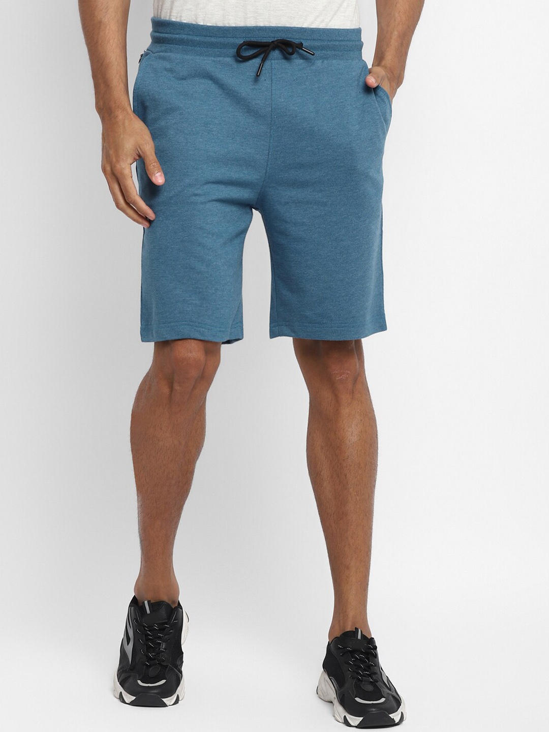 

Turtle Men Blue Slim Fit Training or Gym Shorts