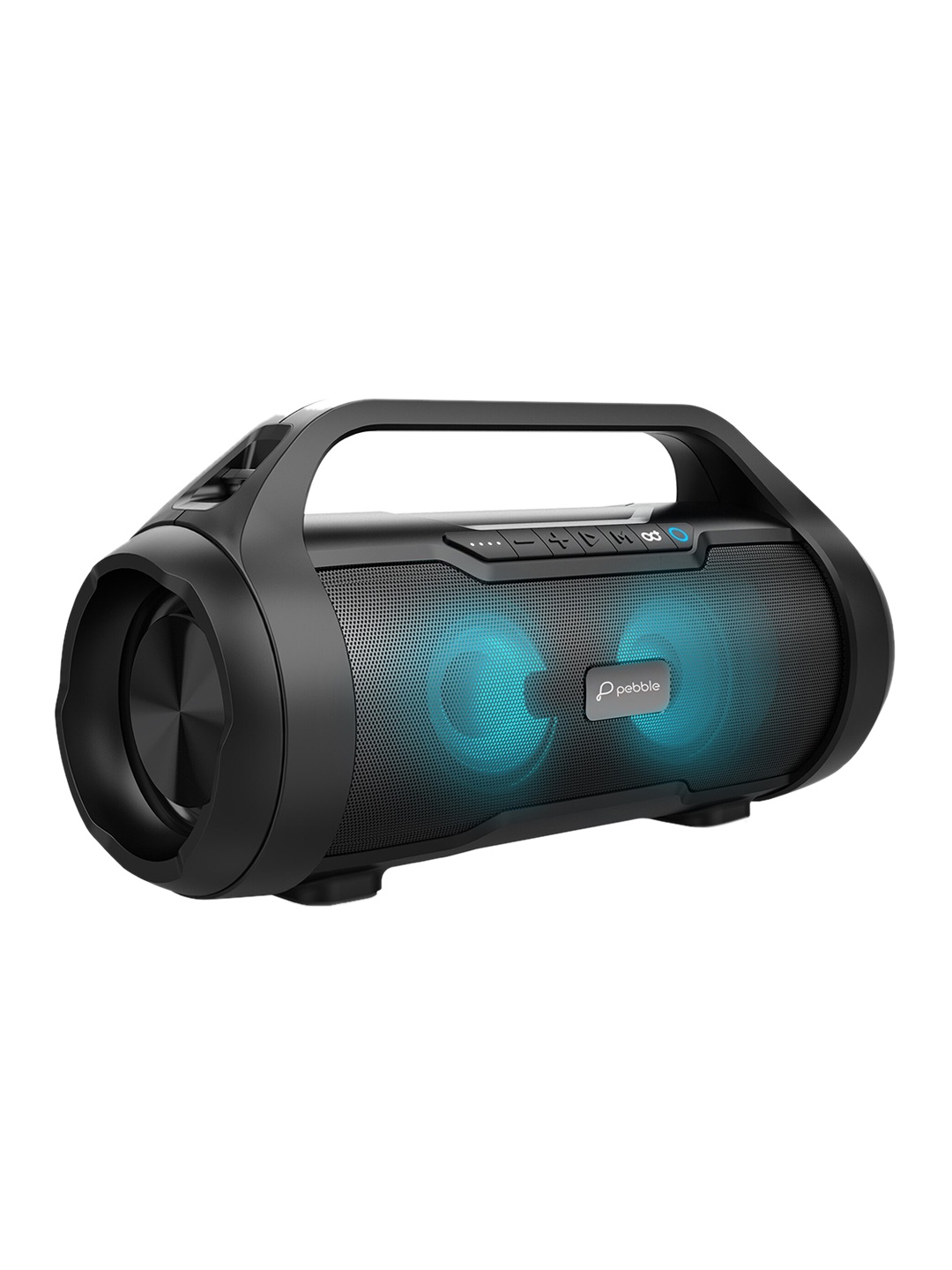 

pebble Thunder 50W Bluetooth Party Speaker With Deep Bass HD Sound - Black