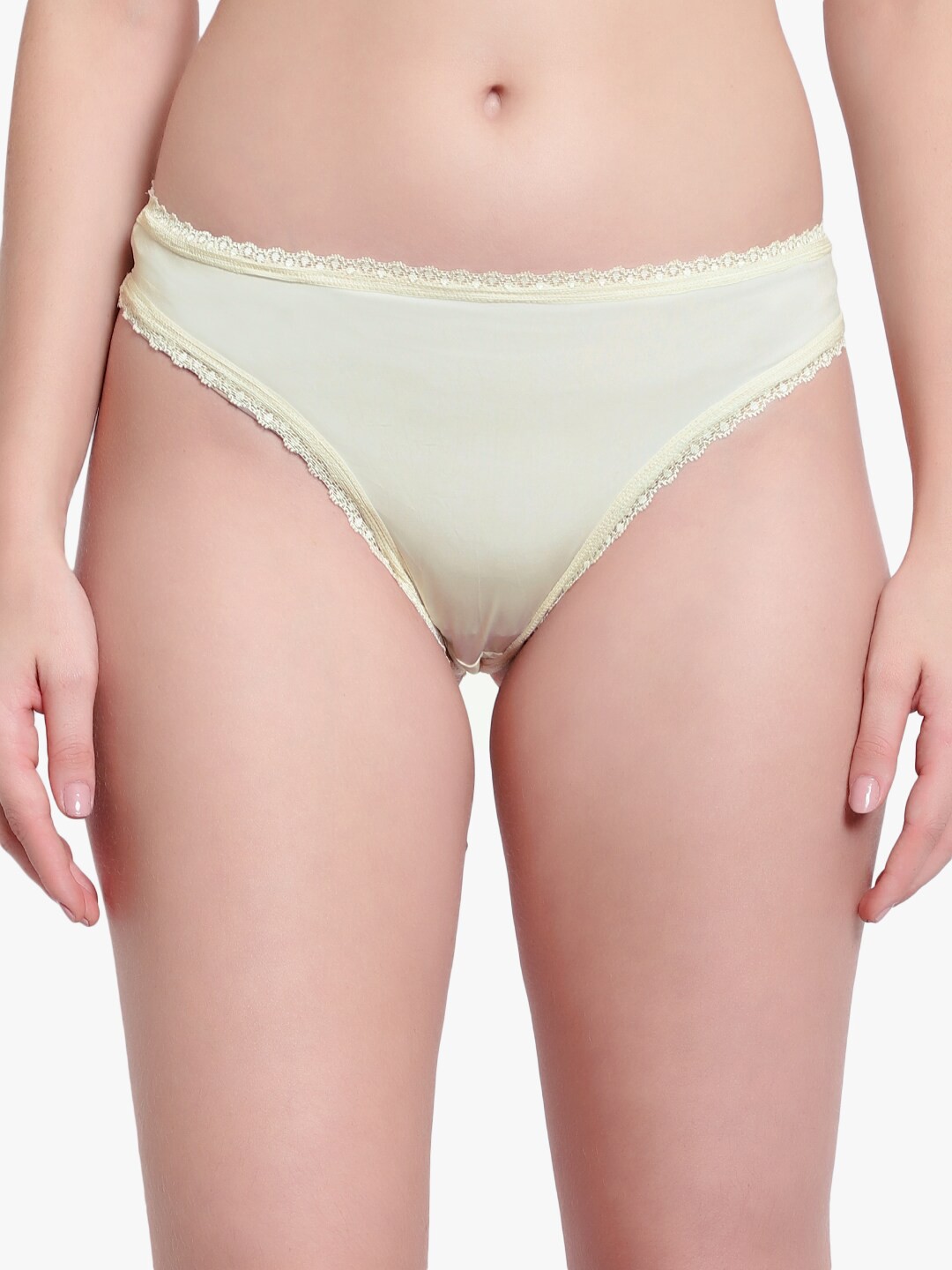 

Bruchi CLUB Women Nude Colored Solid Bikini Briefs