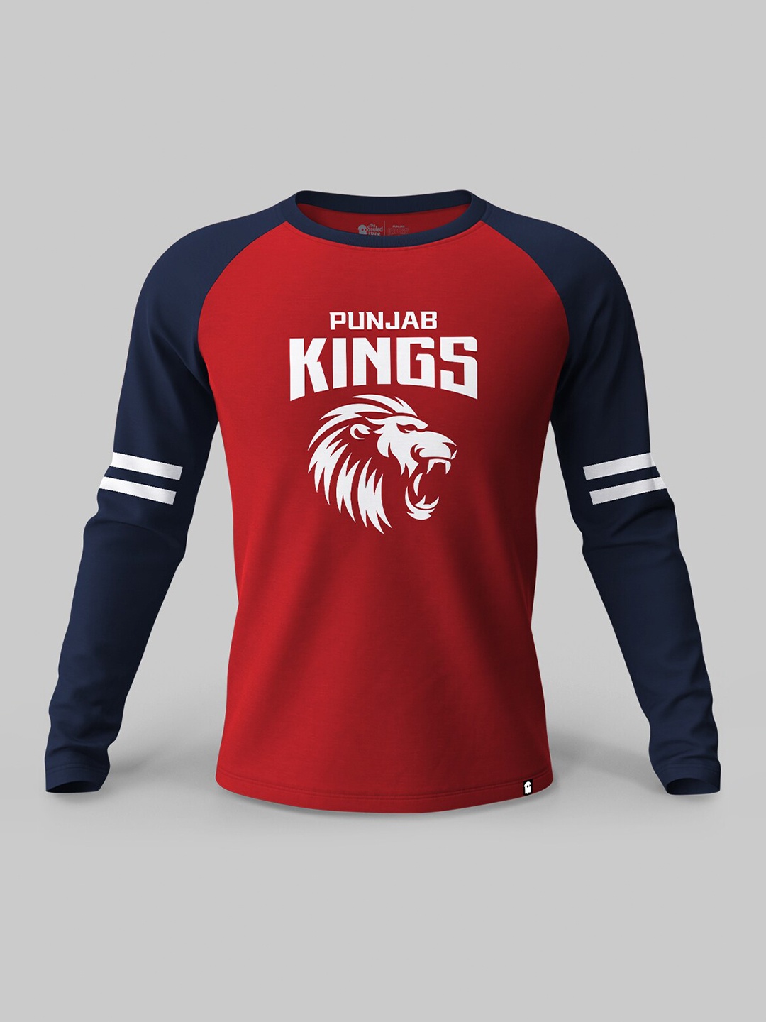 

The Souled Store Men Blue & Red PBKS Printed Cotton T-shirt