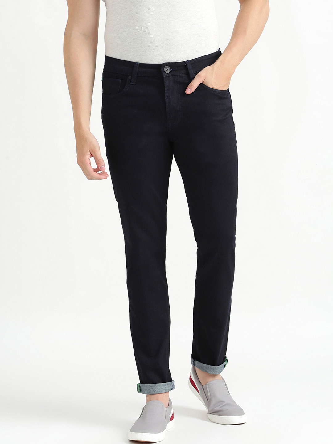

United Colors of Benetton Men Blue Slim Fit Jeans
