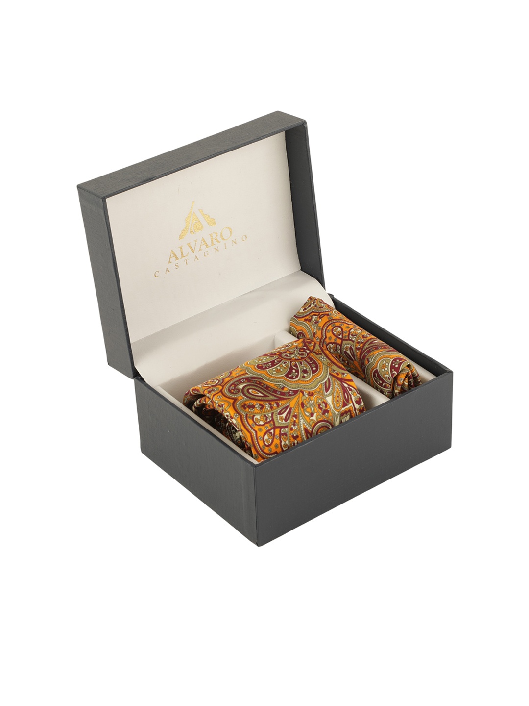 

Alvaro Castagnino Men Yellow Accessory Gift Set