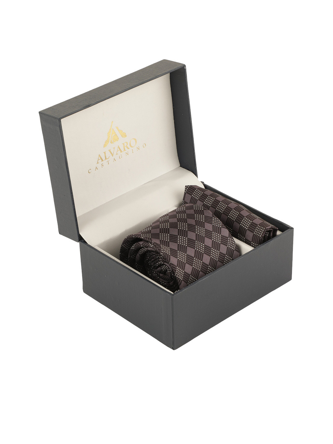 

Alvaro Castagnino Men Black Printed Accessory Gift Set