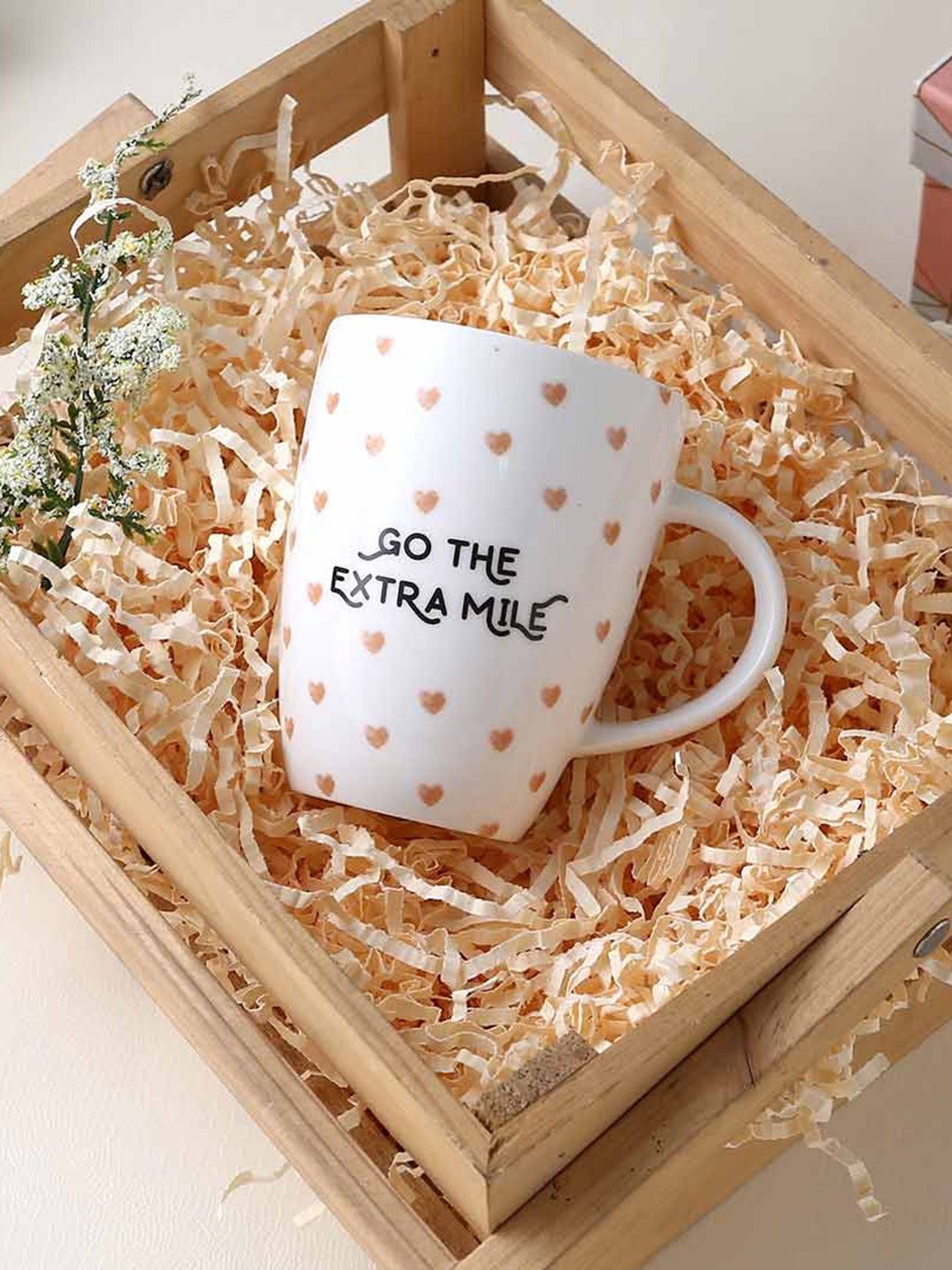 

Wonderchef Text or Slogans Printed Sicilia Fine Bone China Glossy Mug, Yellow