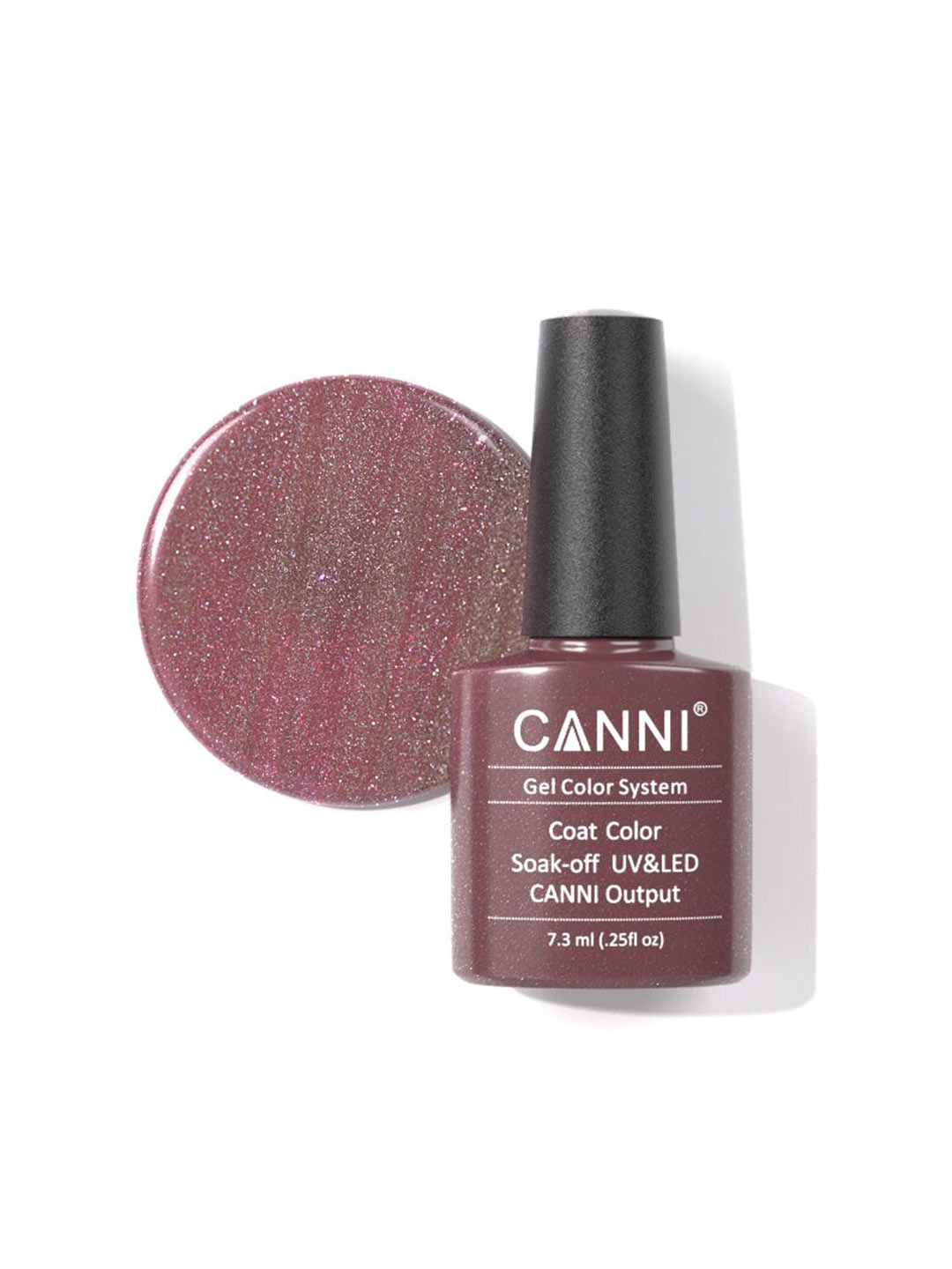 

CANNI LED & UV Nail Gel Polish - Shade 203, Brown