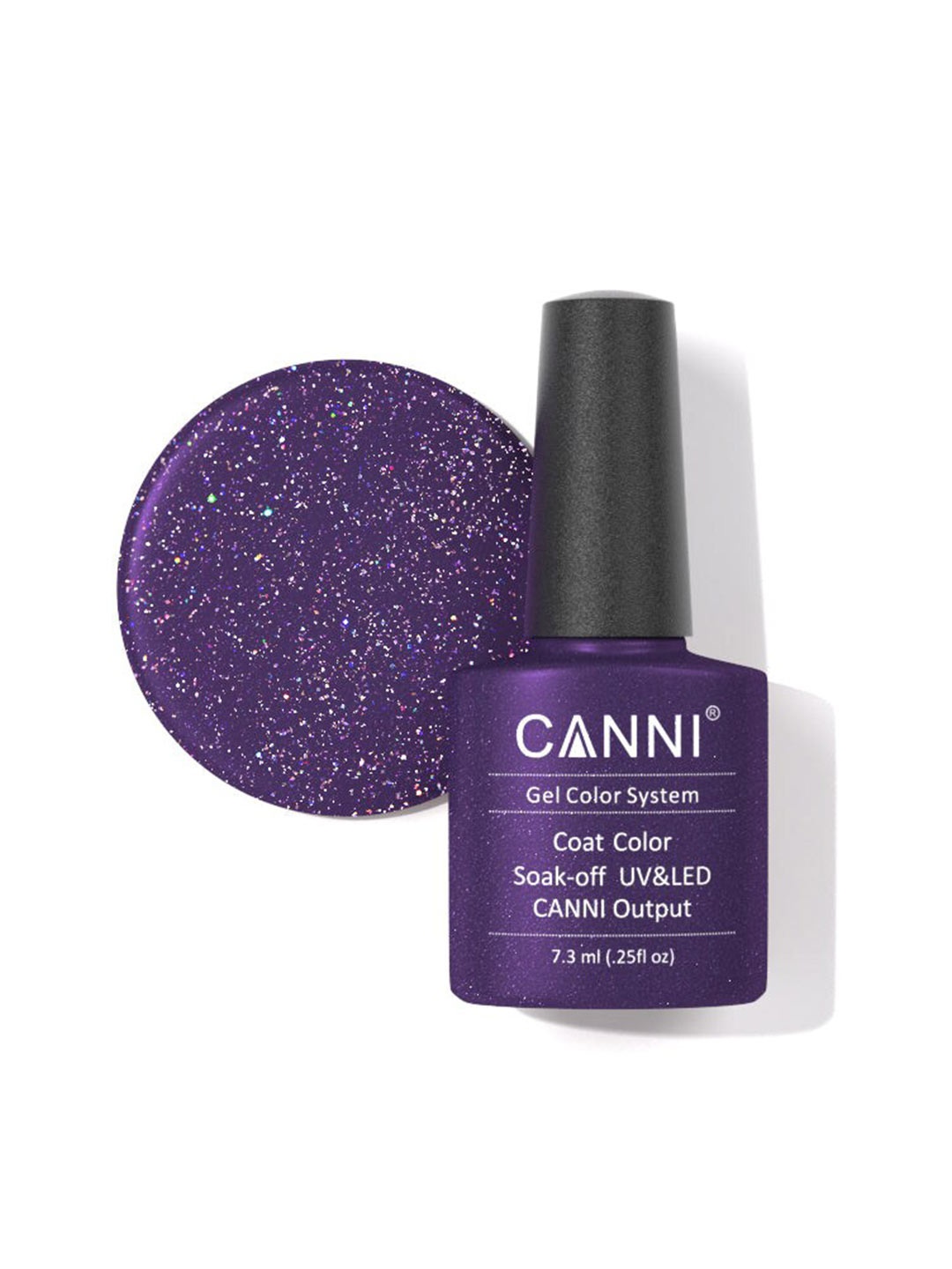 

CANNI LED & UV Nail Gel Polish - Shade 190, Purple