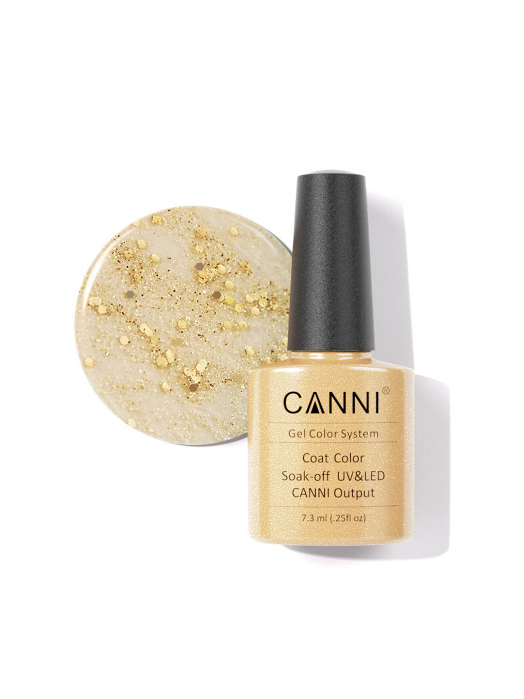 

CANNI LED & UV Nail Gel Polish - Shade 188, Gold