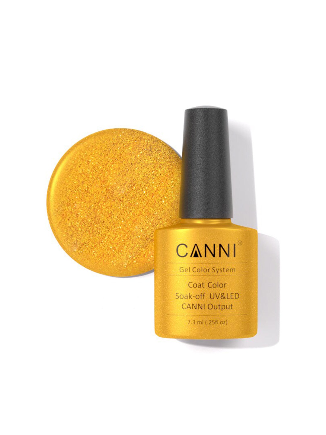 

CANNI LED & UV Nail Gel Polish - Shade 197, Yellow