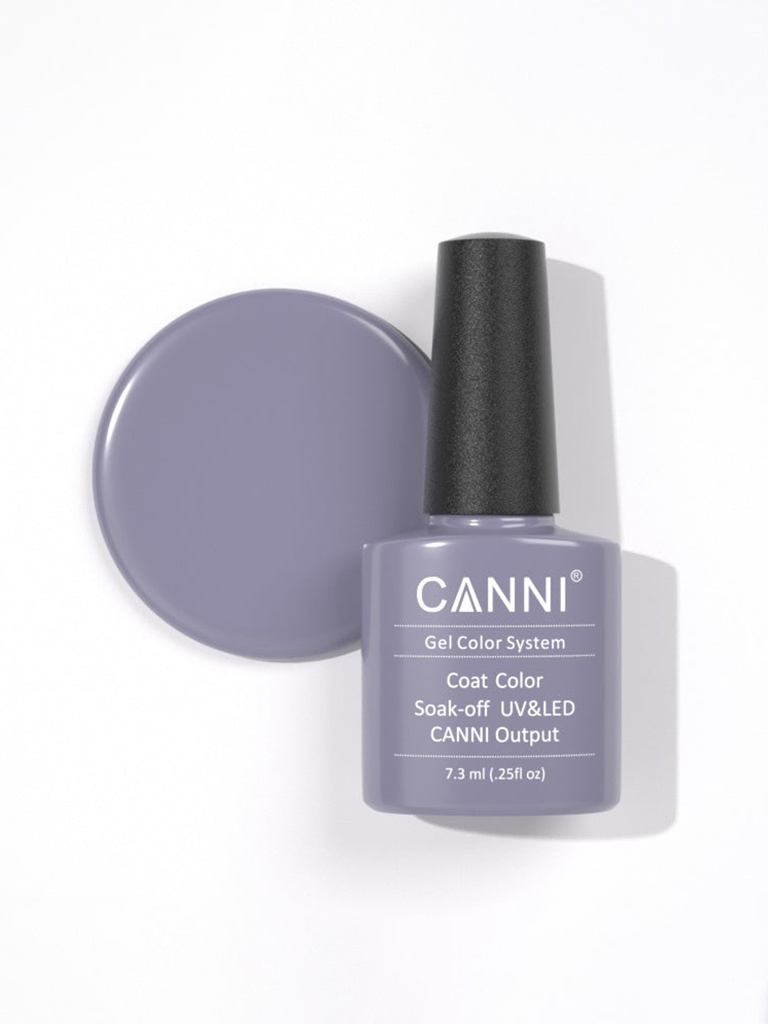 

CANNI LED & UV Nail Gel Polish - Shade 075, Grey