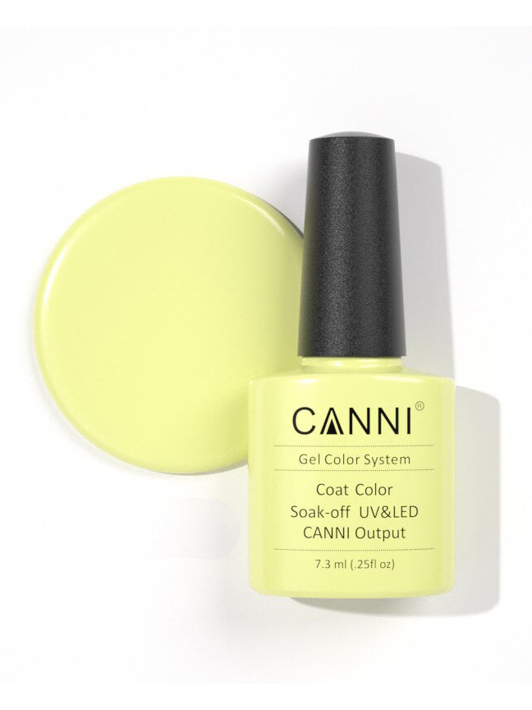 

CANNI LED & UV Nail Gel Polish - Shade 081, Yellow