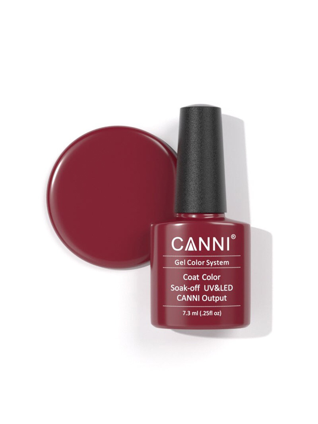 

CANNI LED & UV Nail Gel Polish - Shade 122, Maroon