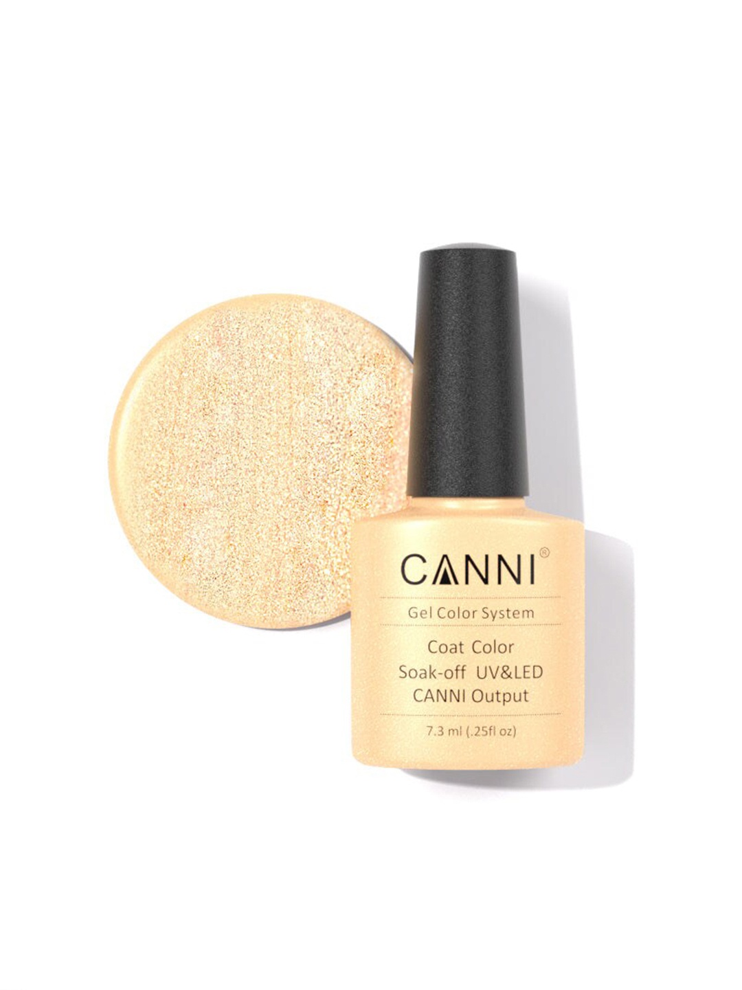 

CANNI LED & UV Nail Gel Polish - Shade 195, Yellow
