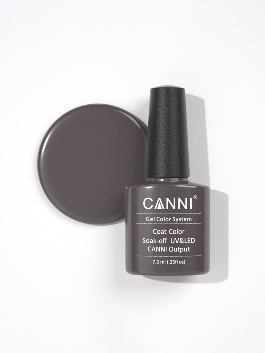 

CANNI LED & UV Nail Gel Polish - Shade 152, Charcoal