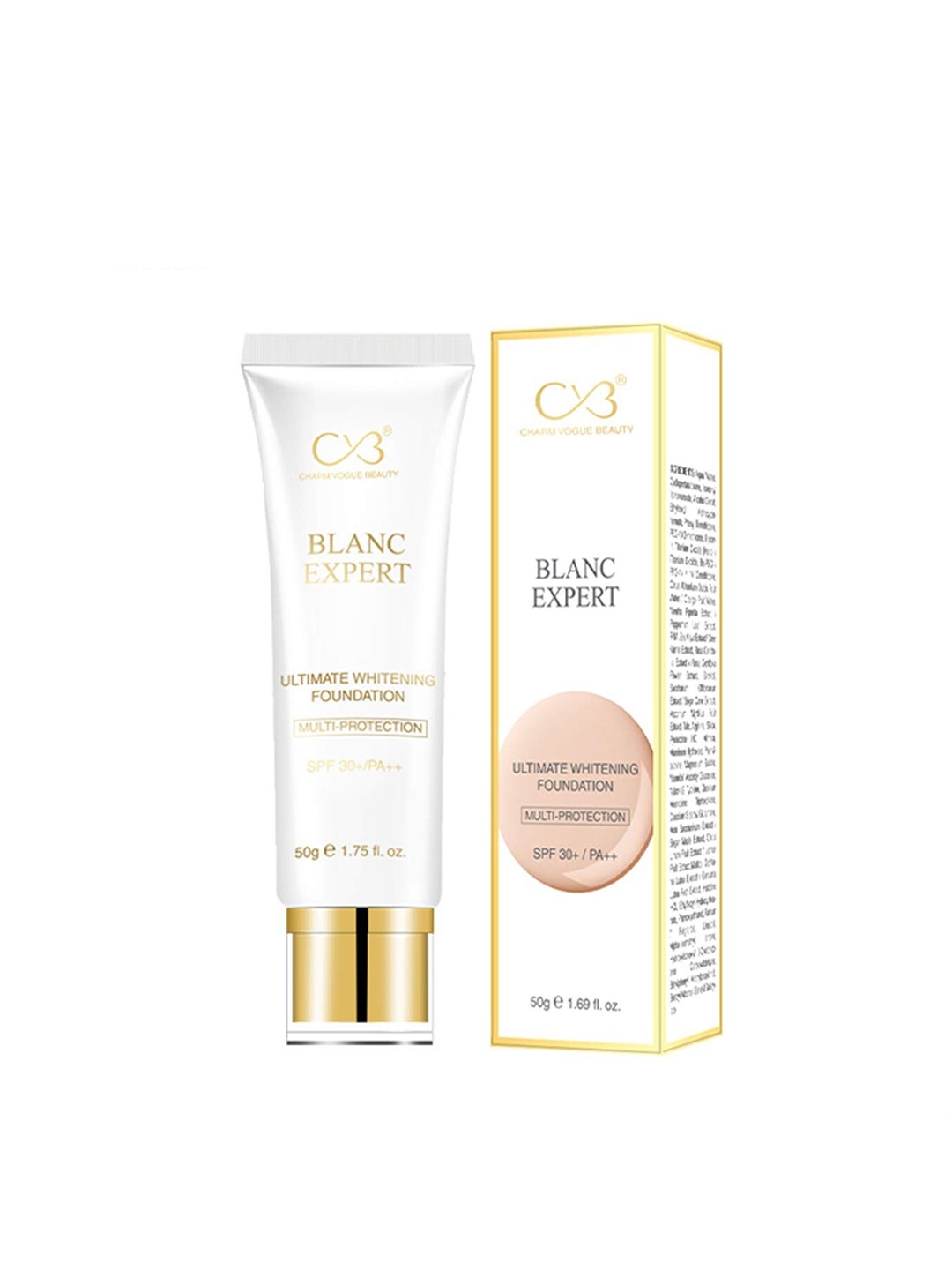 

CVB Blanc Expert Ultimate Whitening Foundation SPF30 - Natural Nude, Beige