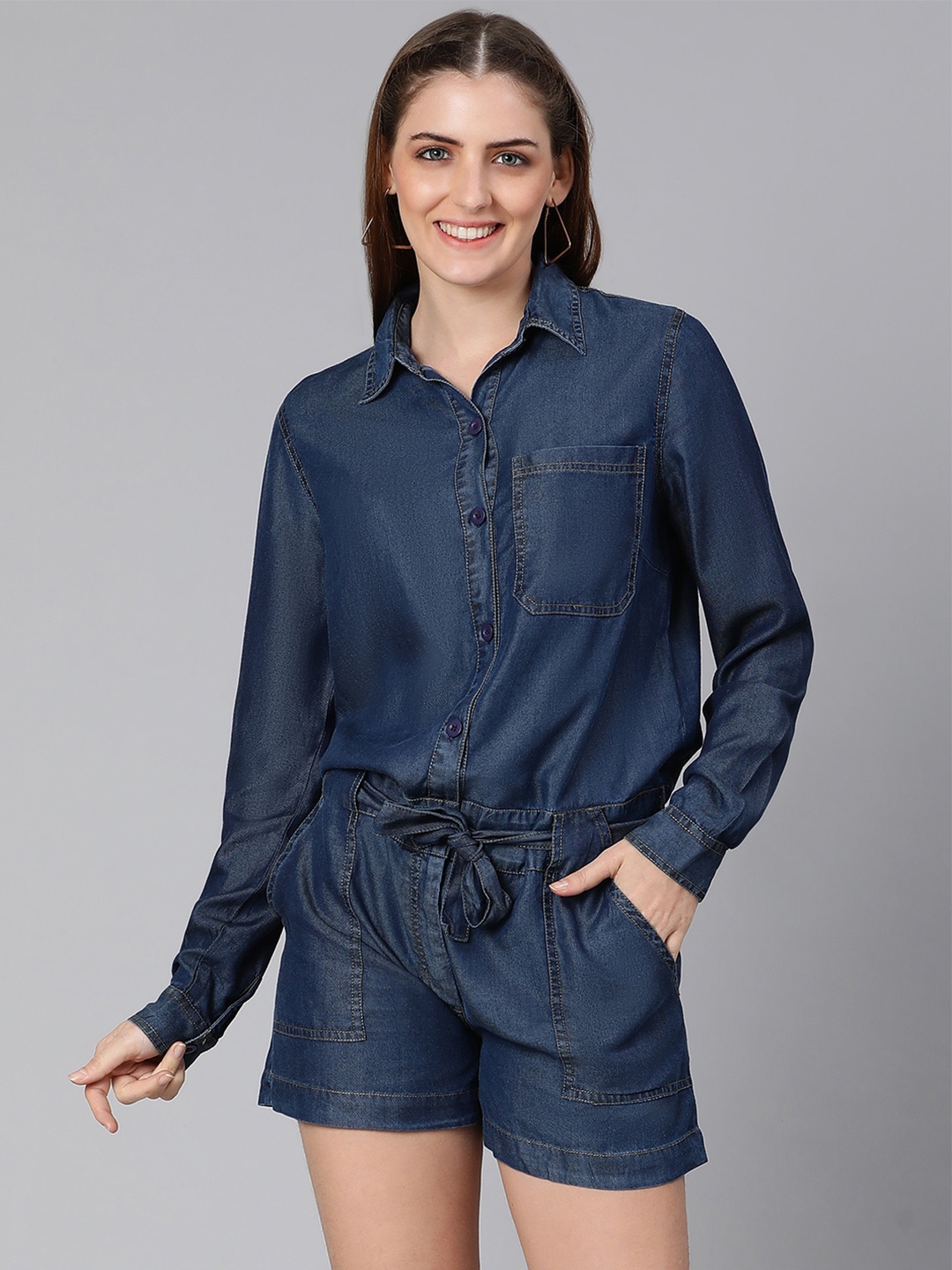 

Oxolloxo Women Blue Jumpsuit
