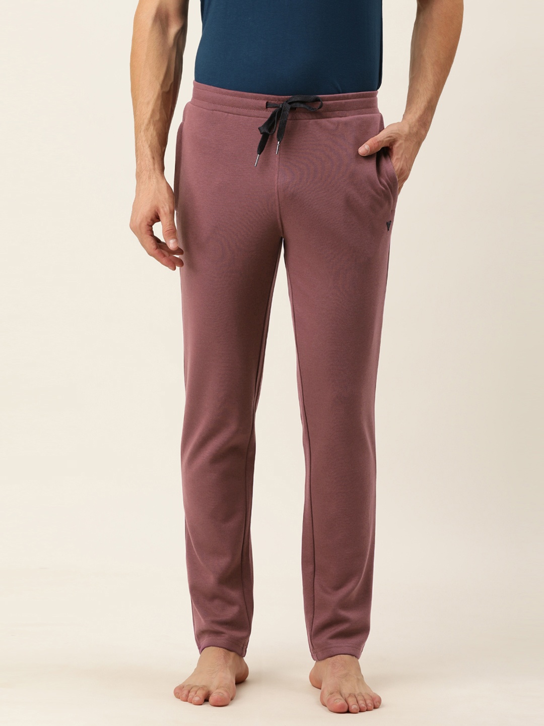 

Sweet Dreams Men Purple Solid Regular Fit Track Pants