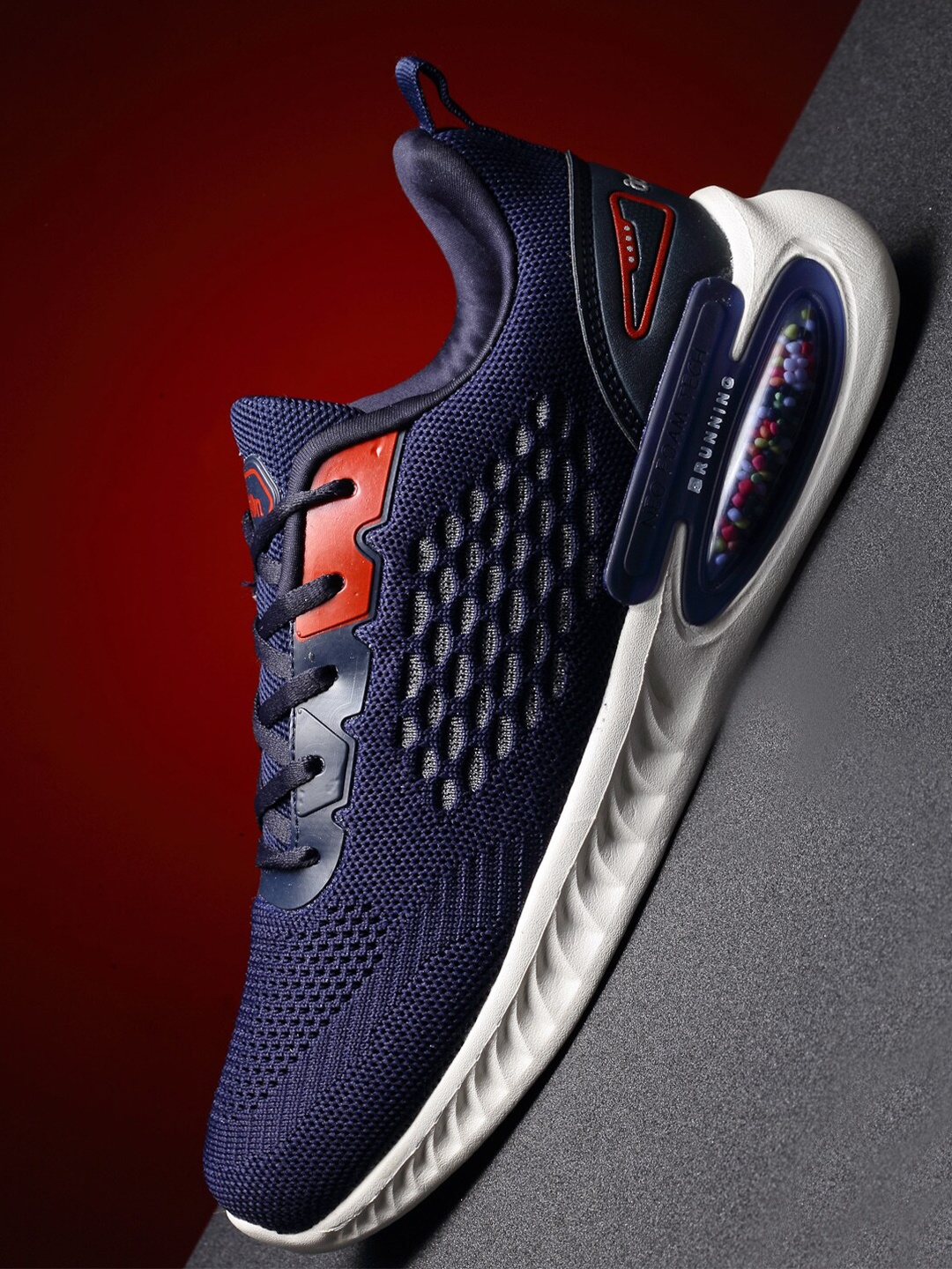

Action Men Red Mesh Running Non-Marking Shoes